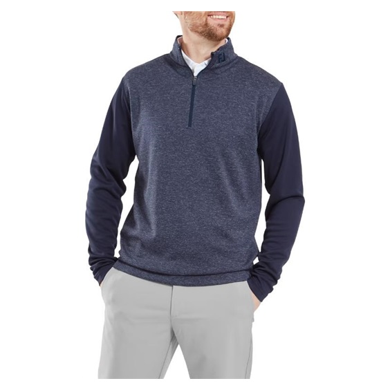 FootJoy Tonal Heather Chill-Out męska bluza, granatowy