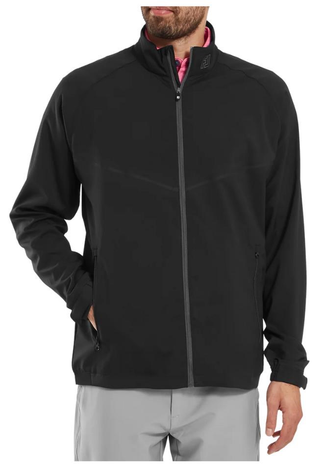 FootJoy Full-Zip Zephyr Windshirt męska kurtka, czarna