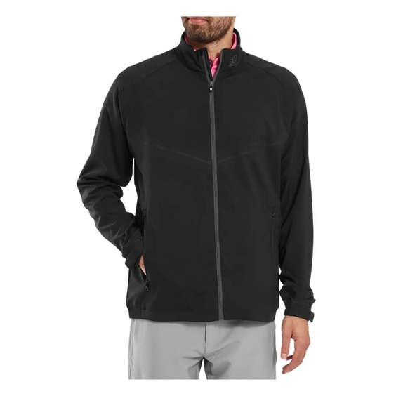 FootJoy Full-Zip Zephyr Windshirt męska kurtka, czarna