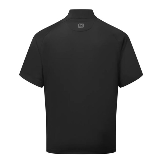 FootJoy Zephyr Short Sleeve Windshirt męska kurtka z krótkim rękawem, czarna