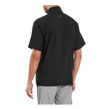 FootJoy Zephyr Short Sleeve Windshirt męska kurtka z krótkim rękawem, czarna