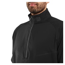 FootJoy Zephyr Short Sleeve Windshirt męska kurtka z krótkim rękawem, czarna