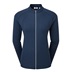 FootJoy Embossed Full-Zip Midlayer damska bluza, granatowa