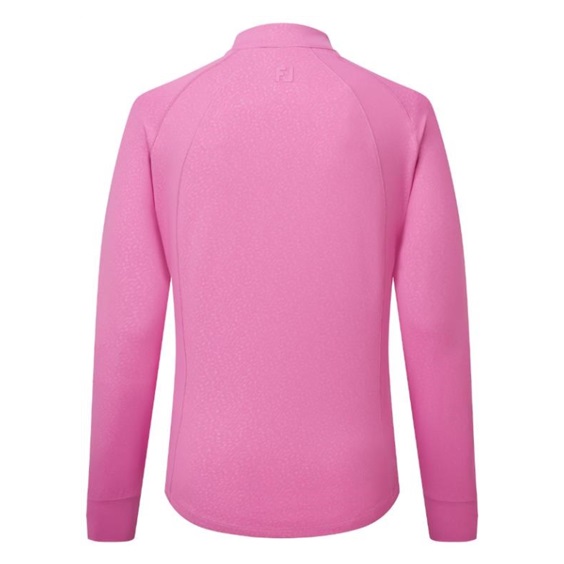 FootJoy Embossed Full-Zip Midlayer damska bluza, różowy