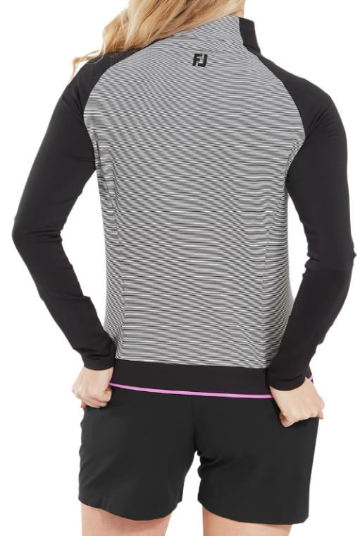 FootJoy 1/4-Zip Midlayer damska bluza, czarne