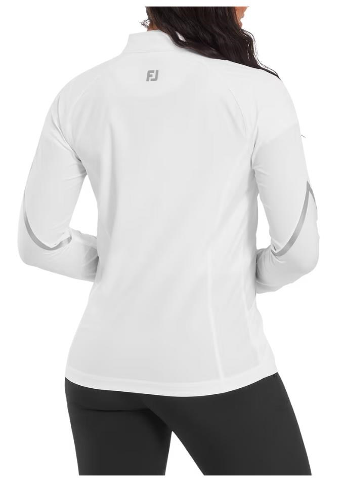 FootJoy TempoSeries Full-Zip damska kurtka, biało/szara