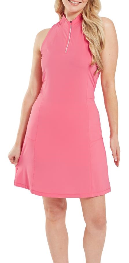 FootJoy 1/4-Zip Sleeveless sukienka golfowa, różowy