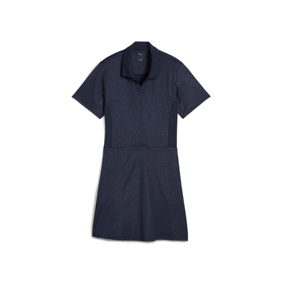 Puma Kassidy Animal Deboss sukienka golfowa, granatowa