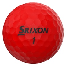Srixon Soft Feel Brite piłki golfowe, czerwone