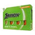 Srixon Soft Feel Brite piłki golfowe, pomarańczowe