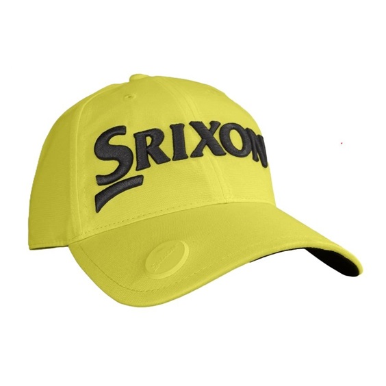 Srixon Ball Marker czapka z daszkiem, żółta + marker