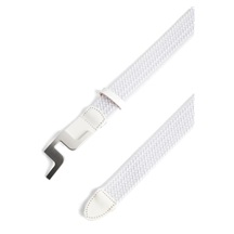 J.Lindeberg Berry Elastic pasek męski, biały