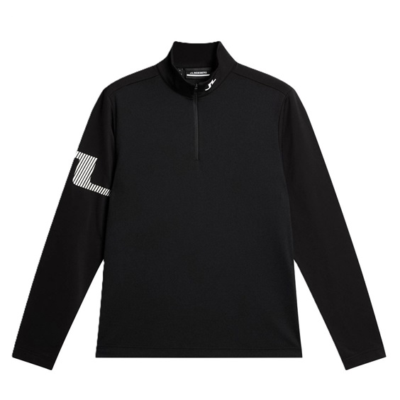 J.Lindeberg Heath Strike Mid layer męska bluza, czarna