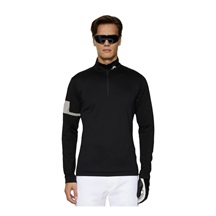 J.Lindeberg Heath Strike Mid layer męska bluza, czarna