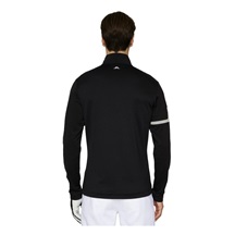 J.Lindeberg Heath Strike Mid layer męska bluza, czarna