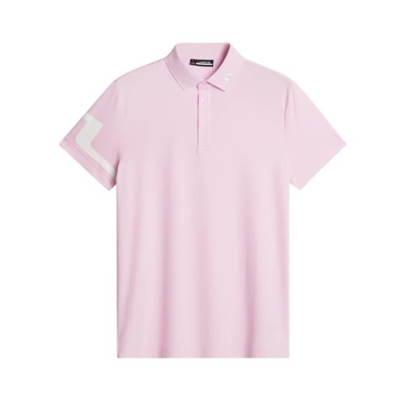 J.Lindeberg Heath męskie polo, różowe