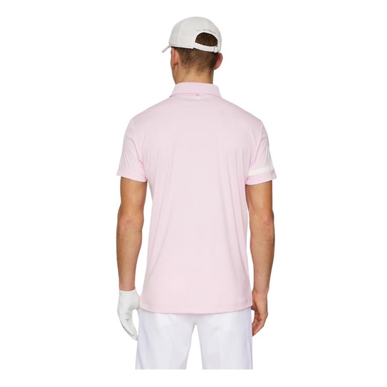 J.Lindeberg Heath męskie polo, różowe