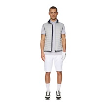 J.Lindeberg Holden Quilt Hybrid męska kamizelka, high rise