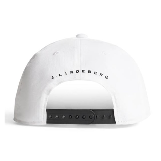 J.Lindeberg Drive Cap czapka z daszkiem, biała