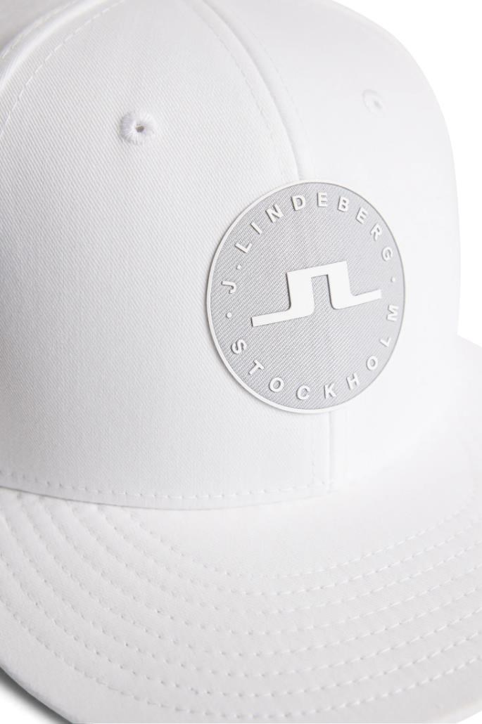 J.Lindeberg Drive Cap czapka z daszkiem, biała