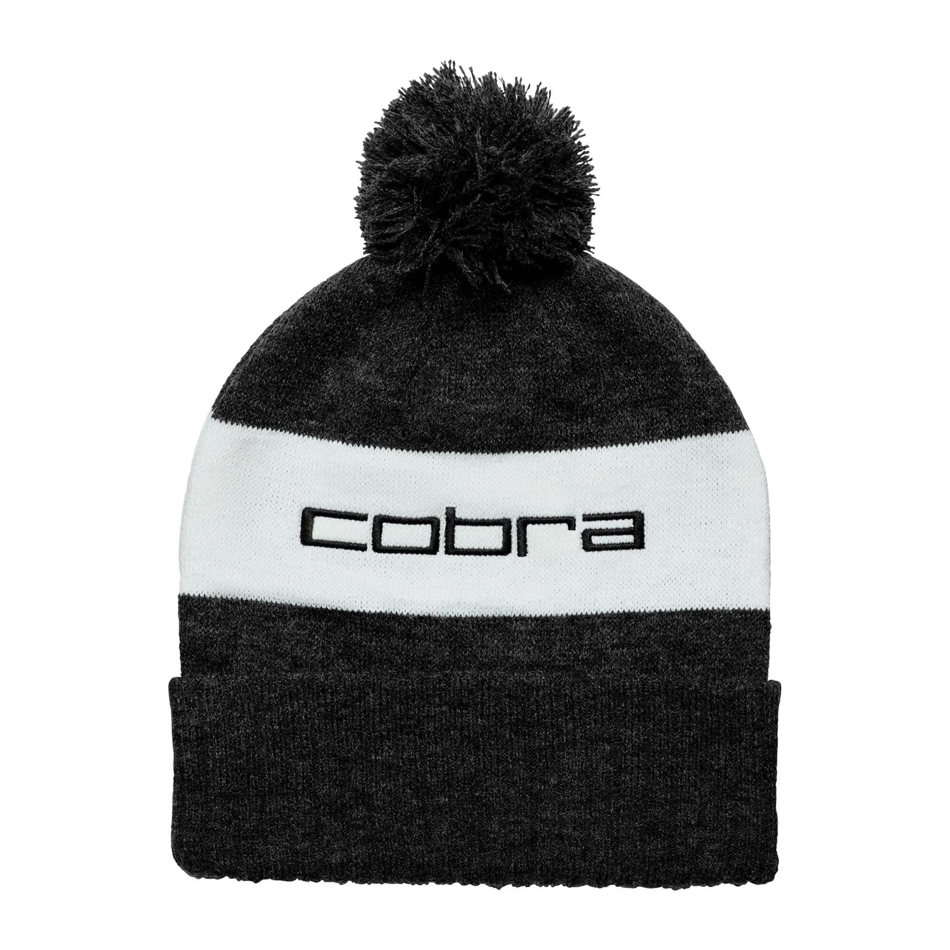 Cobra Pom Beanie czapka zimowa, czarna