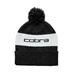 Cobra Pom Beanie czapka zimowa, czarna