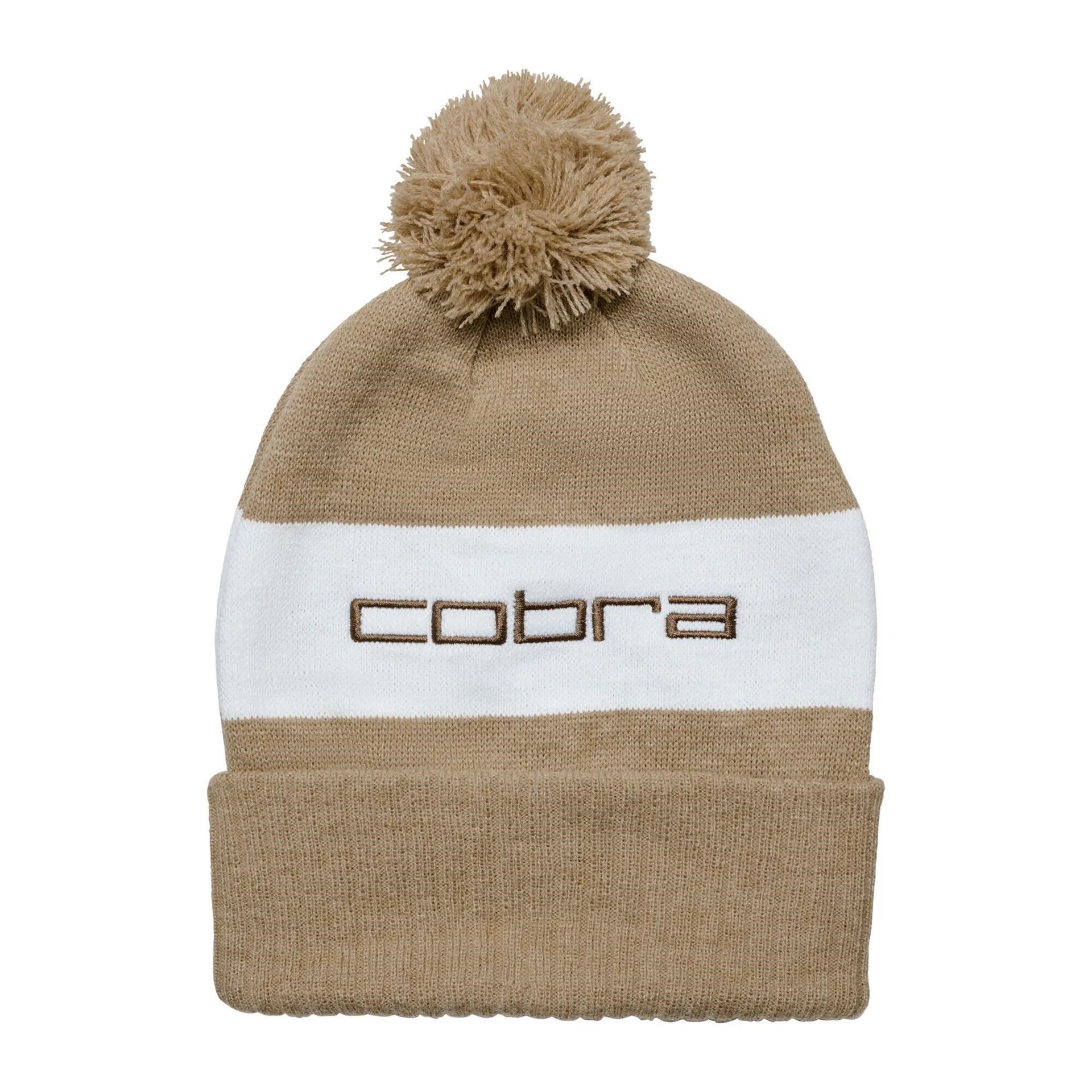 Cobra Pom Beanie czapka zimowa, sand