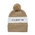 Cobra Pom Beanie czapka zimowa, sand