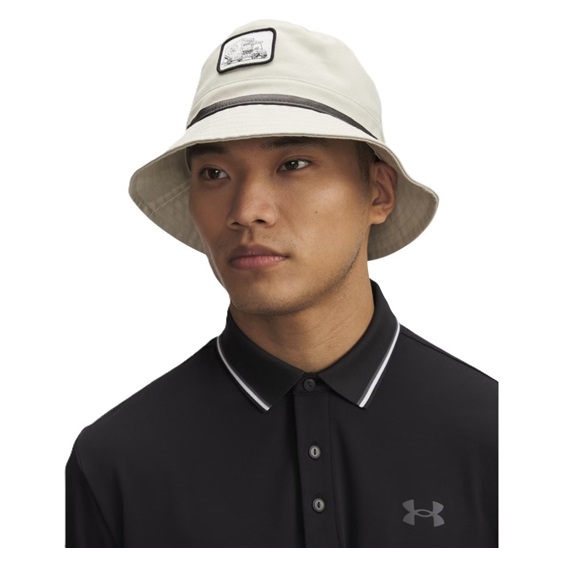Under Armour Unisex Driver kapelusz golfowy, khaki base/black