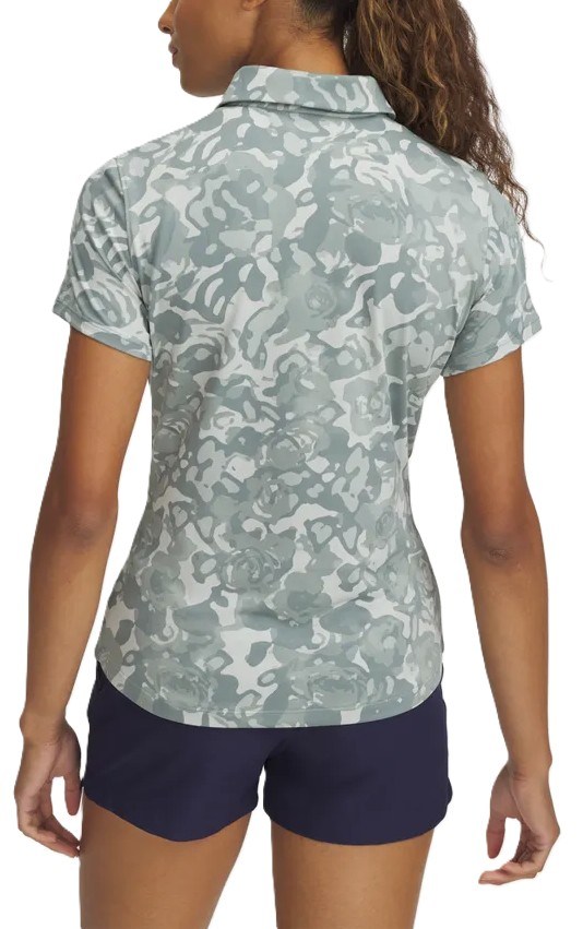 Under Armour Playoff 3.0 Printed damskie polo, silica green