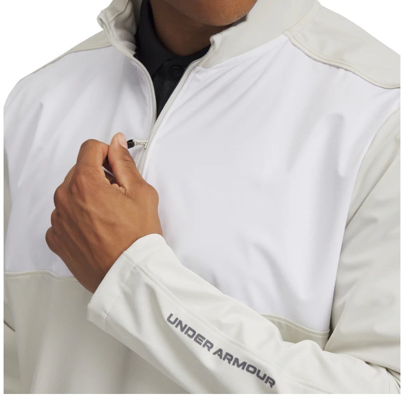 Under Armour Drive Wind Half Zip męska kurtka, biała
