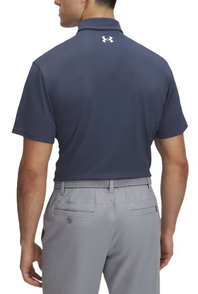 Under Armour T2G Pique męskie polo, szaro/niebieskie