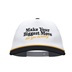 Under Armour Drive 5 Panel Snapback męska czapka z daszkiem, biała