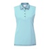 Ping Solene sleeveless damskie polo bez rękawów, niebieskie