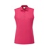 Ping Solene sleeveless damskie polo bez rękawów, różowe