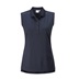 Ping Solene sleeveless damskie polo bez rękawów, granatowe