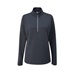 Ping Lyla half zip ribbed damska bluza fleece, granatowa