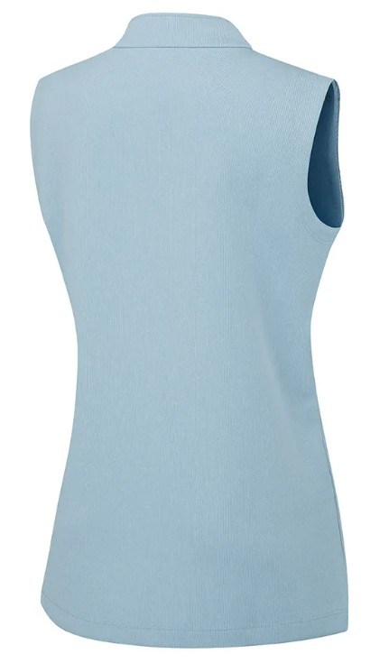 Ping Lyla half zip damska kamizelka, niebieska
