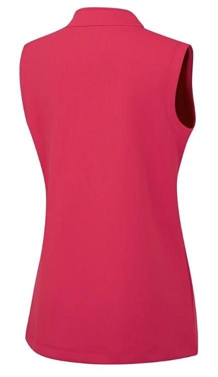 Ping Lyla half zip damska kamizelka, czerwona