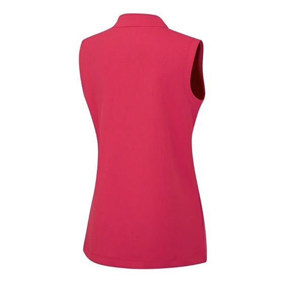 Ping Lyla half zip damska kamizelka, czerwona