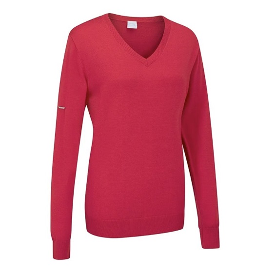 Ping Tatton damski sweter, czerwony