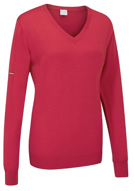 Ping Tatton damski sweter, czerwony