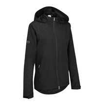 Ping Milli Hooded damska waterproof kurtka, czarna