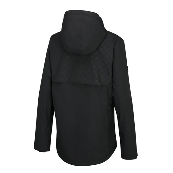 Ping Milli Hooded damska waterproof kurtka, czarna