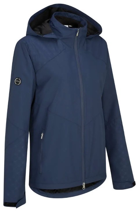 Ping Milli Hooded damska waterproof kurtka, granatowa