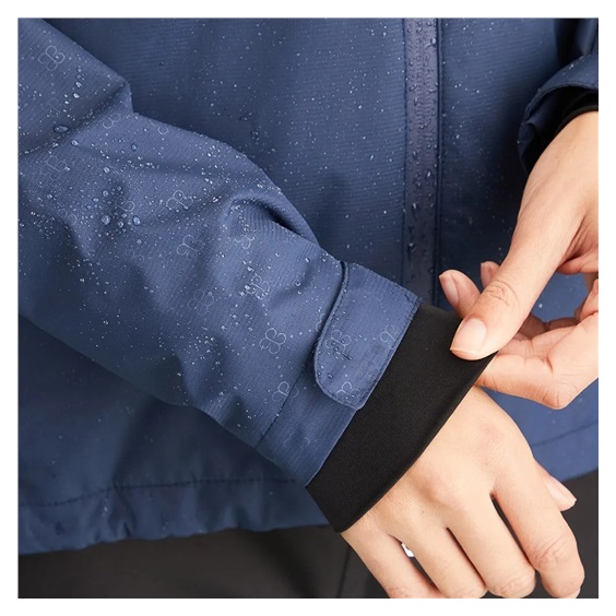 Ping Milli Hooded damska waterproof kurtka, granatowa