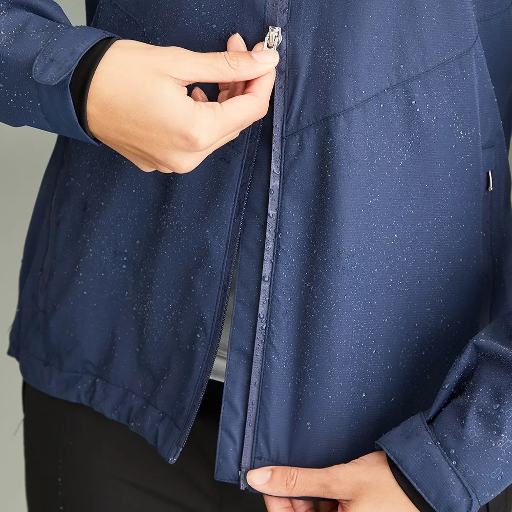 Ping Milli Hooded damska waterproof kurtka, granatowa