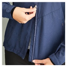 Ping Milli Hooded damska waterproof kurtka, granatowa