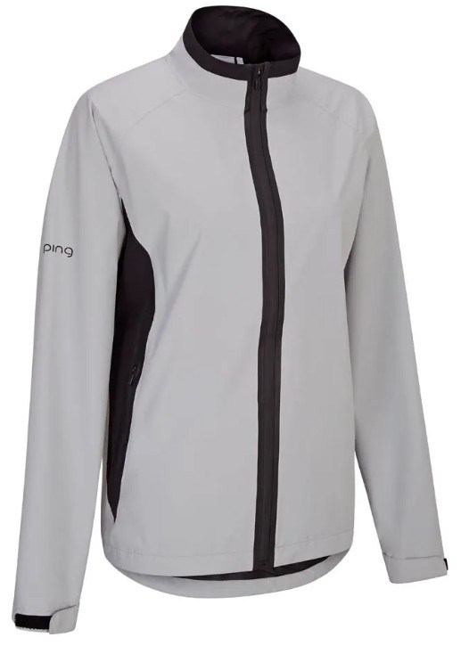 Ping Stevie waterproof damska kurtka, szaro/czarna