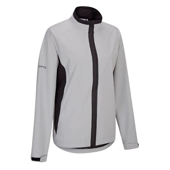 Ping Stevie waterproof damska kurtka, szaro/czarna